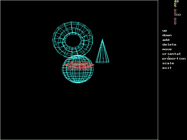 screenshot of scale object result