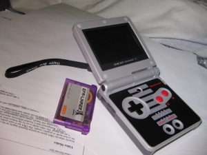 Meu GameBoy Advance SP